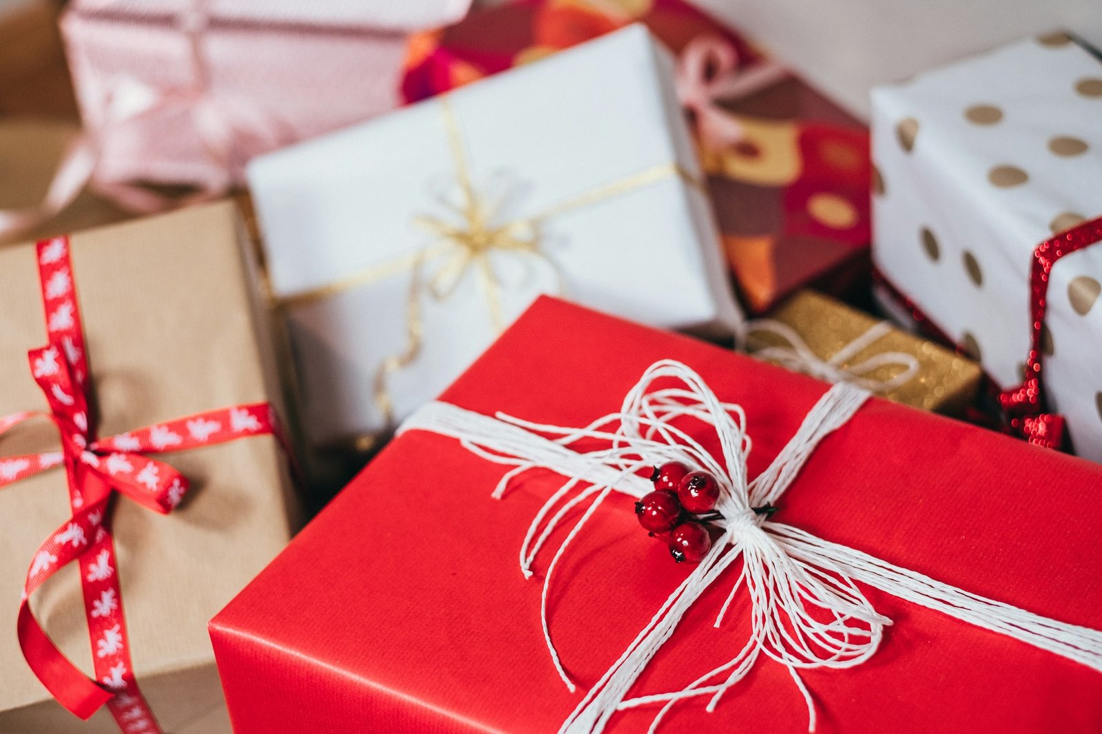 Planners wrapped as gifts